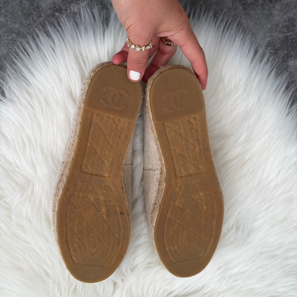 chanel sequins espadrilles size 40 - Picture 8 of 10